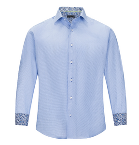 MASUTTO LEEDS/02 LONG SLEEVE BUTTON DOWN SHIRT