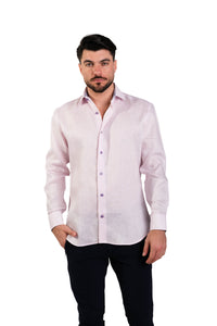 MASUTTO ROYAL/06 LONG SLEEVE BUTTON DOWN SHIRT